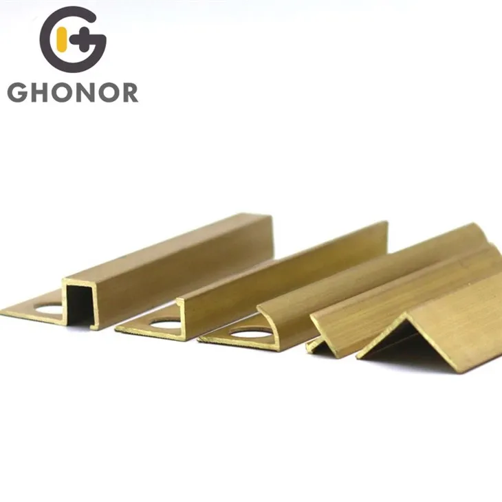 brass tile edge trim brass tile edge trim