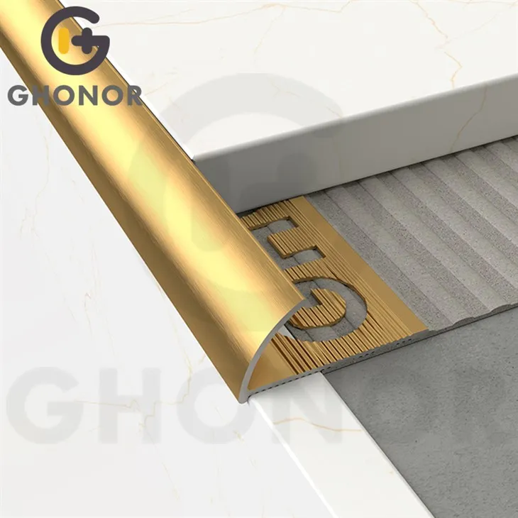 Kvartalsrunde aluminiumslister